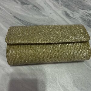 Elegant Gold Clutch Bag